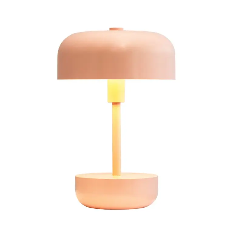 Dyberg Larsen - Haipot LED Portable Bordlampe Rose