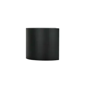 Dyberg Larsen - Mars udendørs LED-væglampe, sort, IP54