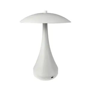 Dyberg Larsen - Vienna LED Portable Bordlampe Mat Hvid DybergLarsen