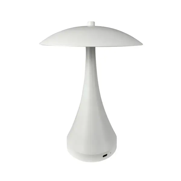 Dyberg Larsen - Vienna LED Portable Bordlampe Mat Hvid DybergLarsen