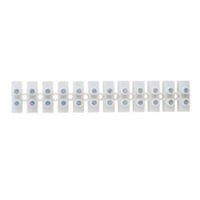 E-line klemrkke, 12 pol, 2,5mm2 - Neutral