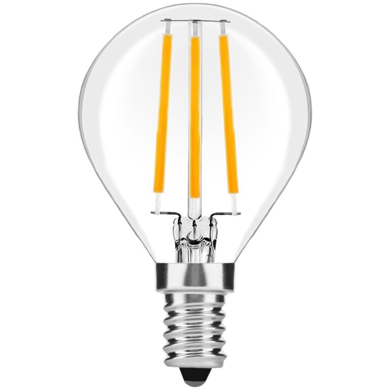 E14 2W LED pære - G45