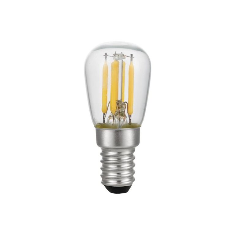 E14 3W dæmpbar LED filament pære - Pygmy, 5,6cm, 220lm, 2700K, klart glas