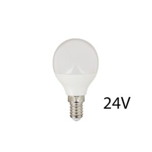 E14 4,5W LED pære - 24V DC, P45