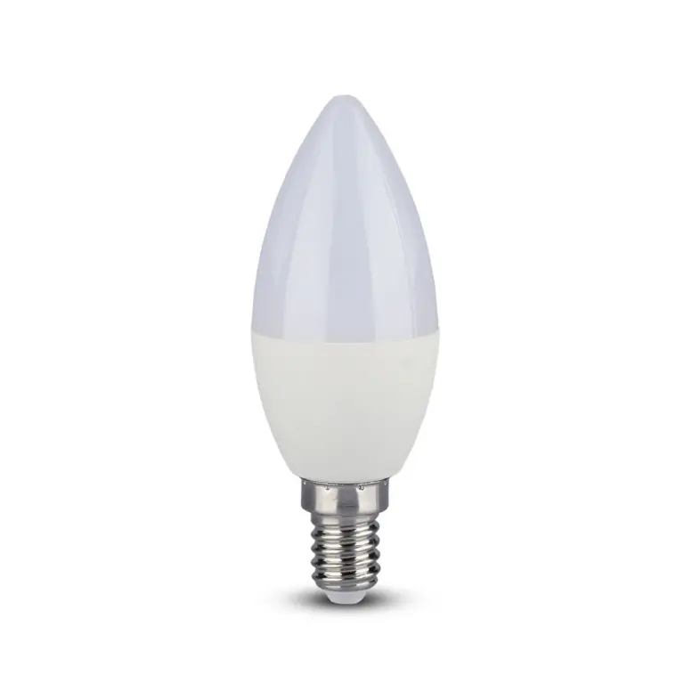 E14 4,8W Smart LED kertepære - RGB+CCT, C35, inkl. RF fjernbetjening, dæmpbar