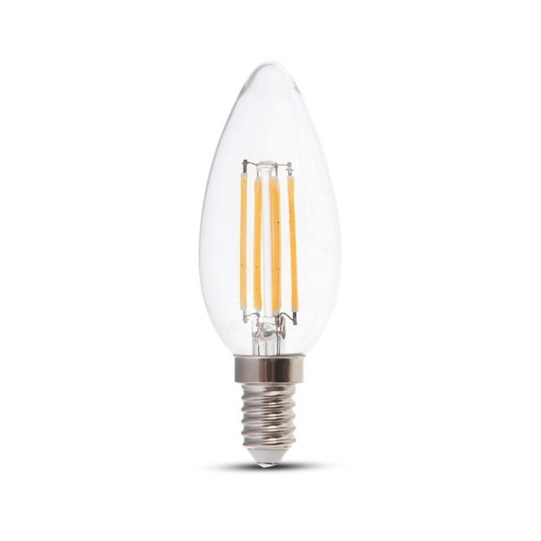 E14 4W LED kertepære - Kultråd