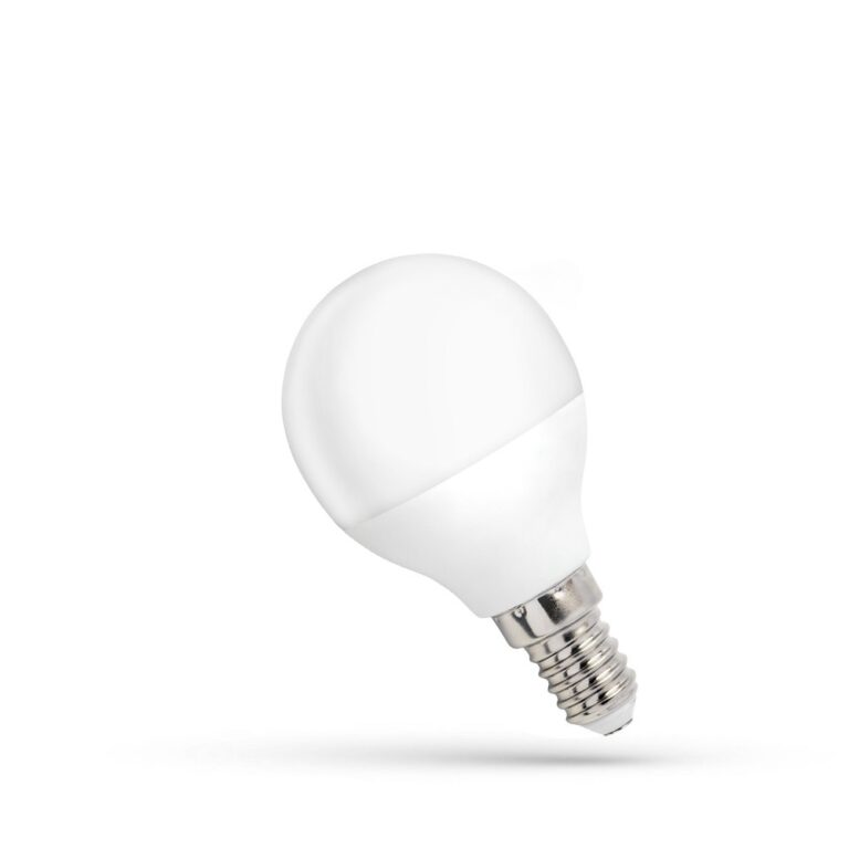 E14 4W LED pære - G45