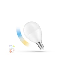 E14 5W Smart Home LED pre - P45, Tuya/Smart Life, CCT (Varm til Kold Hvid), Dmpbar