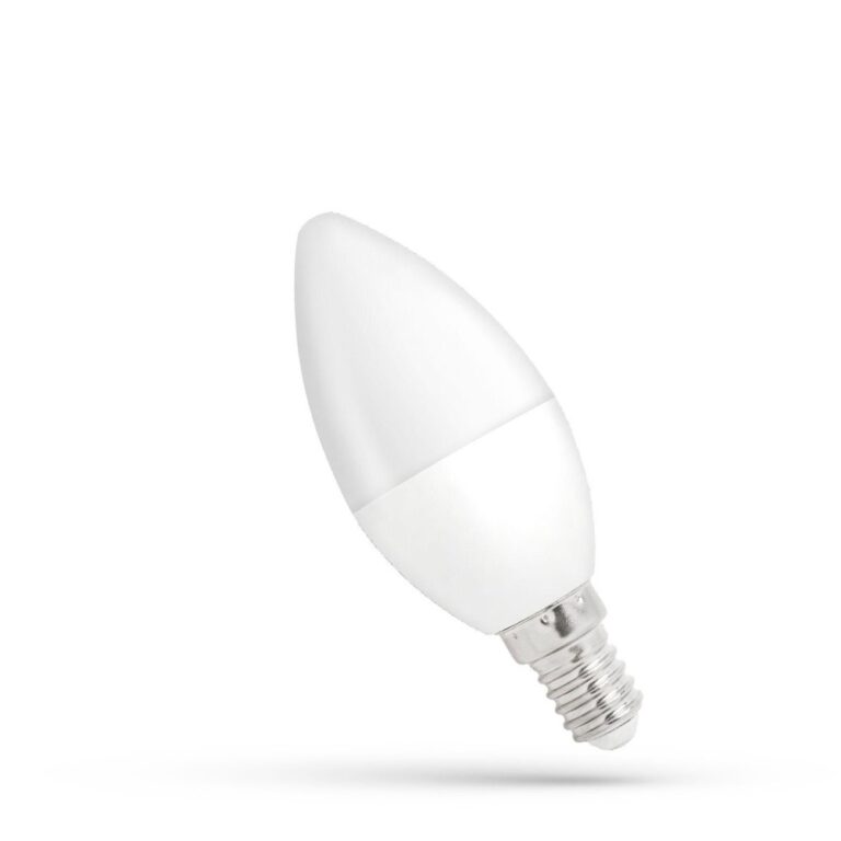 E14 6W dæmpbar LED pære - C37