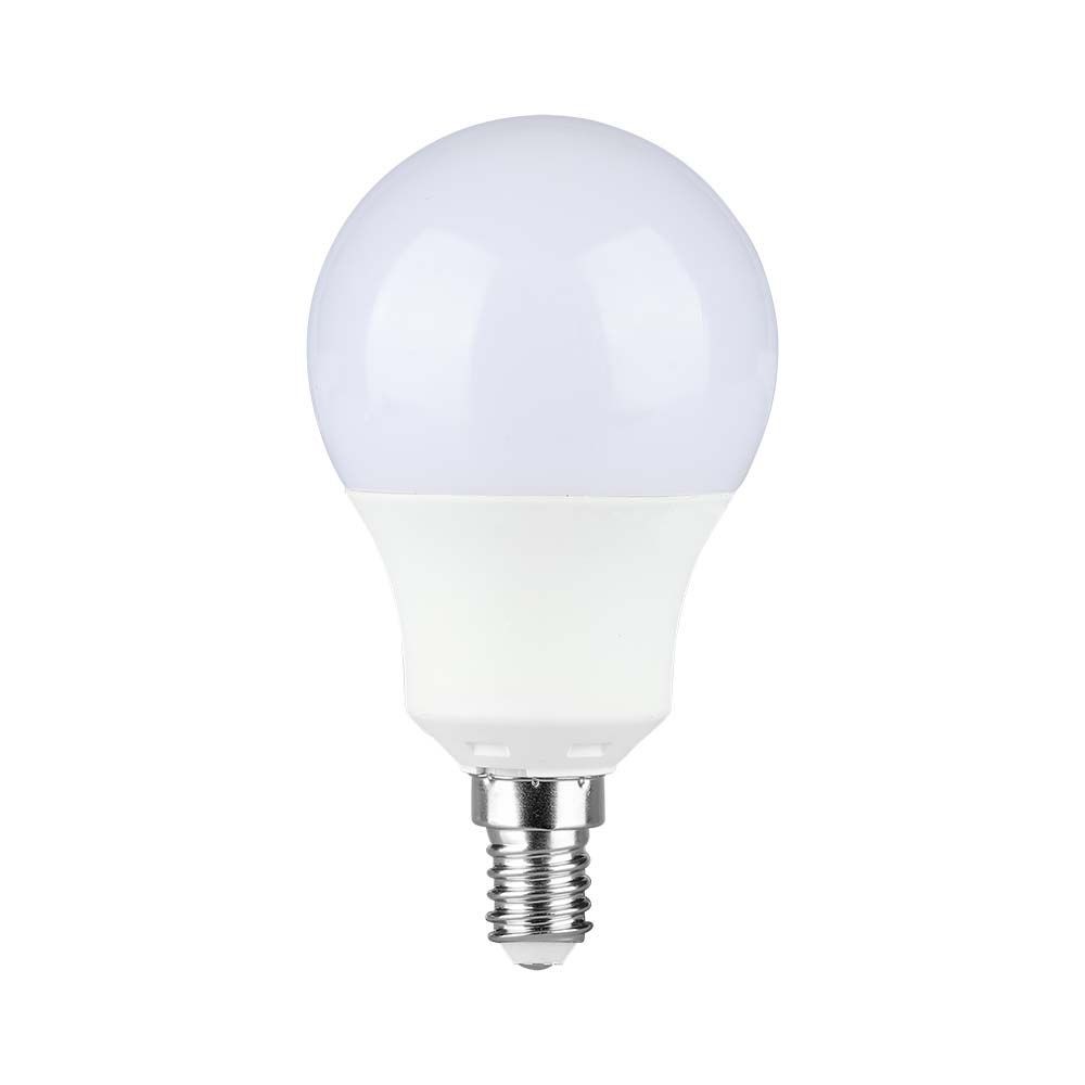 E14 8,5W LED pære - A60, Samsung LED chip, 806lm, 6500K, erstatter 60W