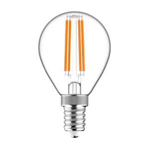 E14 Pære - Mini Globe - Filament - LED - 2W - 2700K - 250lm