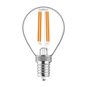 E14 Pære - Mini Globe - Filament - LED - 2W - 2700K - 250lm