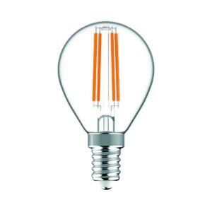 E14 Pære - Mini Globe - Filament - LED - 4.9W - 2700K - 806lm