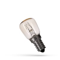 E14 ovnpære, 15W, 75lm, Maks. 300°C, Dæmpbar, Halogen, 2200K