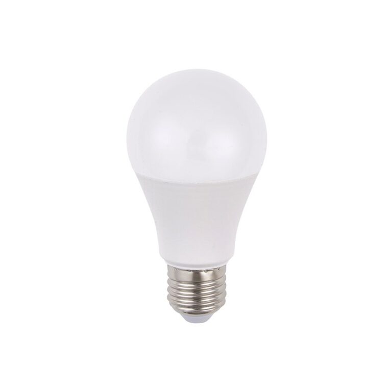 E27 11W LED pære - 1050lm, A60, opal glas, 2700K