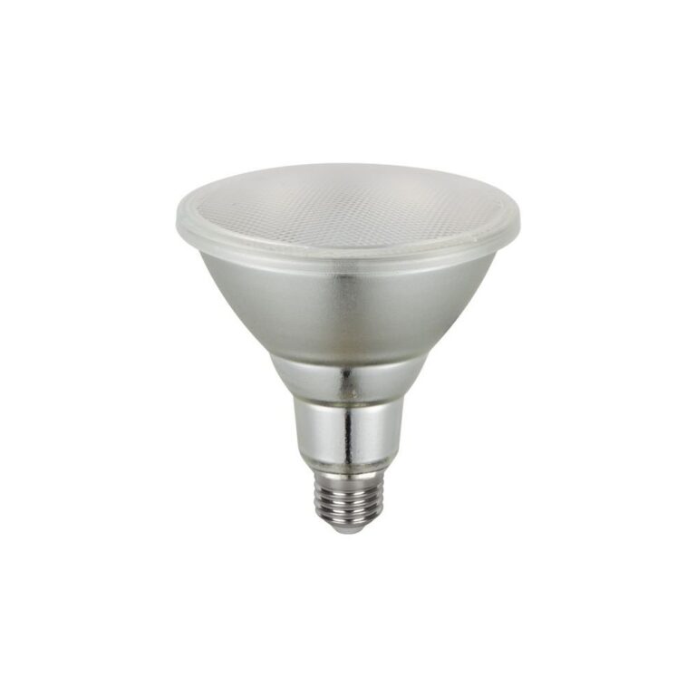 E27 11W dæmpbar PAR38 LED pære - 1200lm, IP65, 2700K, 40 grader, glas