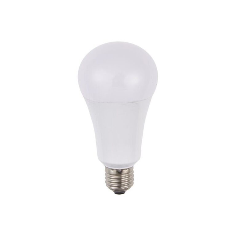 E27 14W dæmpbar LED pære - A60, 1500lm, opal glas, 2700K
