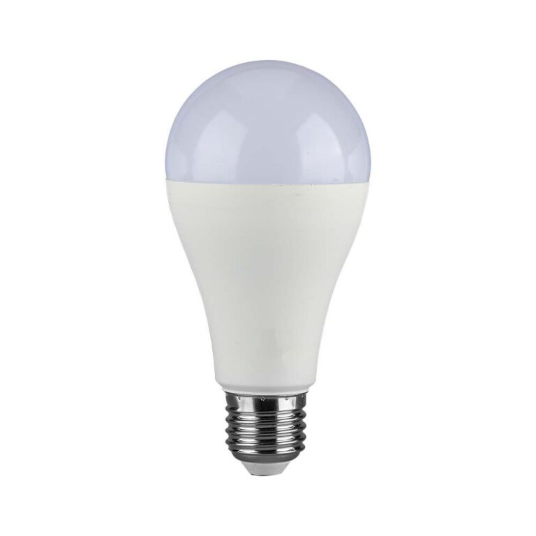 E27 15W LED pære A65 - 200 graders spredning