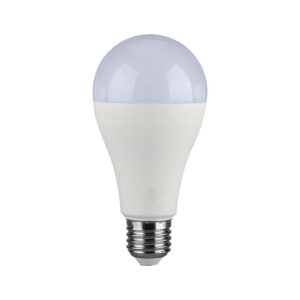 E27 17W LED pære - A65, Samsung LED chip, 1710lm, kold hvid