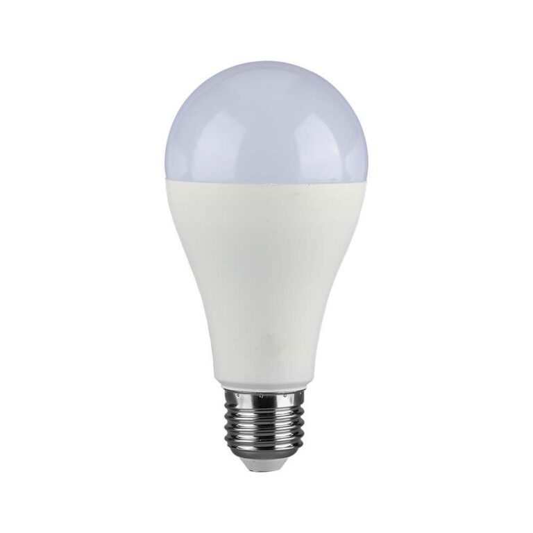 E27 17W LED pære - A65, Samsung LED chip, 1710lm, kold hvid