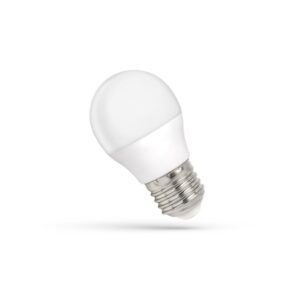 E27 1W LED pære - G45, Kompakt