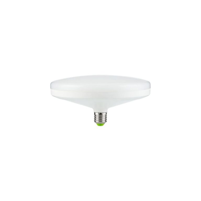 E27 20W UFO LED pære dæmpbar - 1600lm, R200, 2700K, 120Â° lysspredning