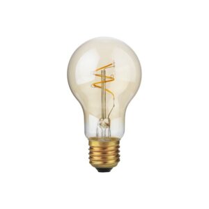 E27 2,9W dæmpbar LED pære - Slim Flex Filament, A60, 2200K, Gold, 250lm