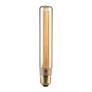 E27 2W T30 LED art filament pære - 1800K, amber glas, vintage effekt, laser gravering