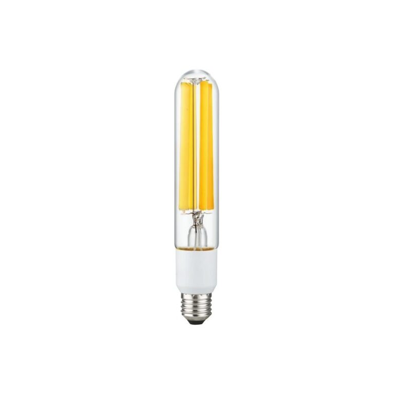 E27 36W HID Fila LED pære - 23,8cm, 5400lm, klar glas, varm hvid
