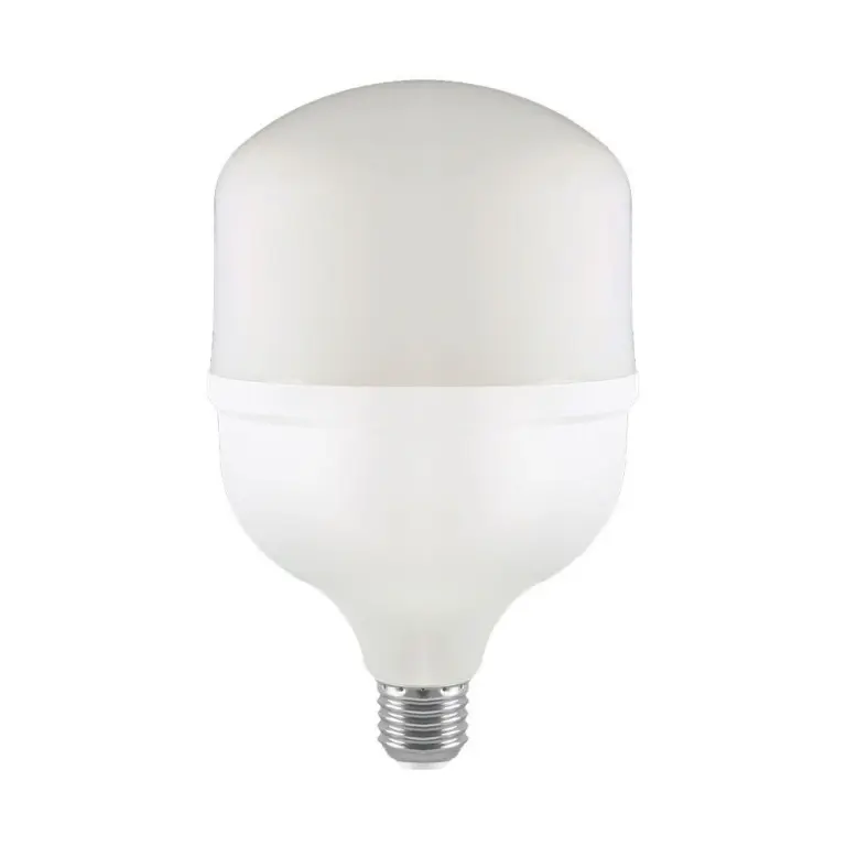 E27 40W LED pære - T120, Med E40 fatningsadapter