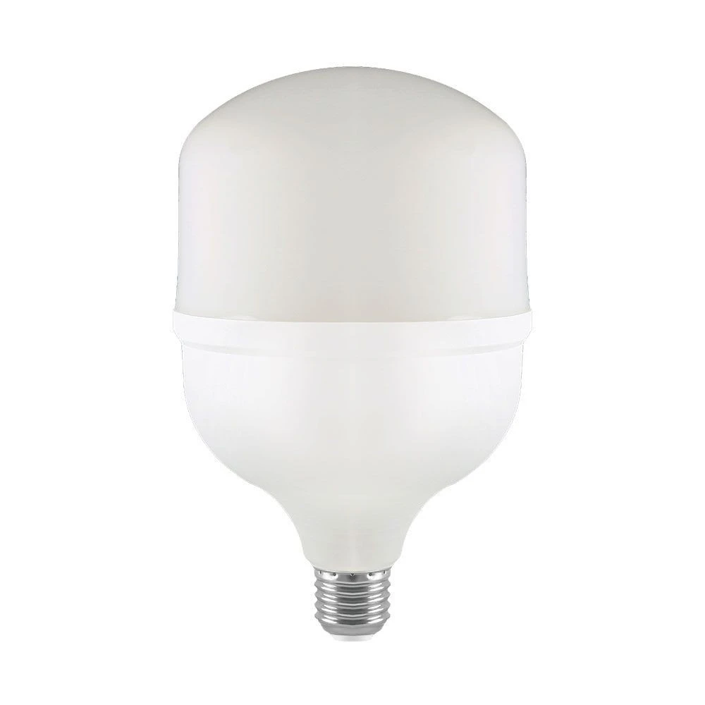 E27 40W LED pære - T120, Med E40 fatningsadapter
