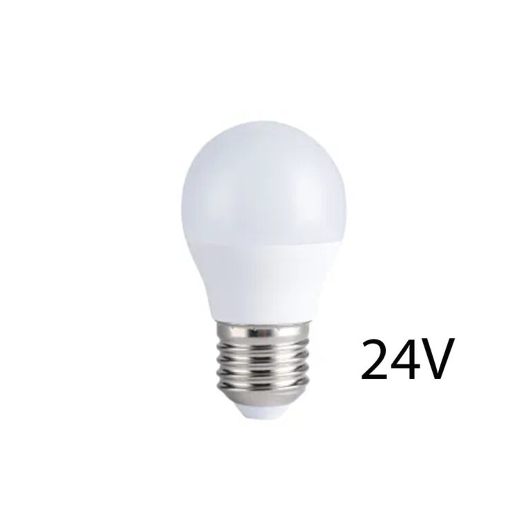 E27 4,5W LED pære - 24V, G45