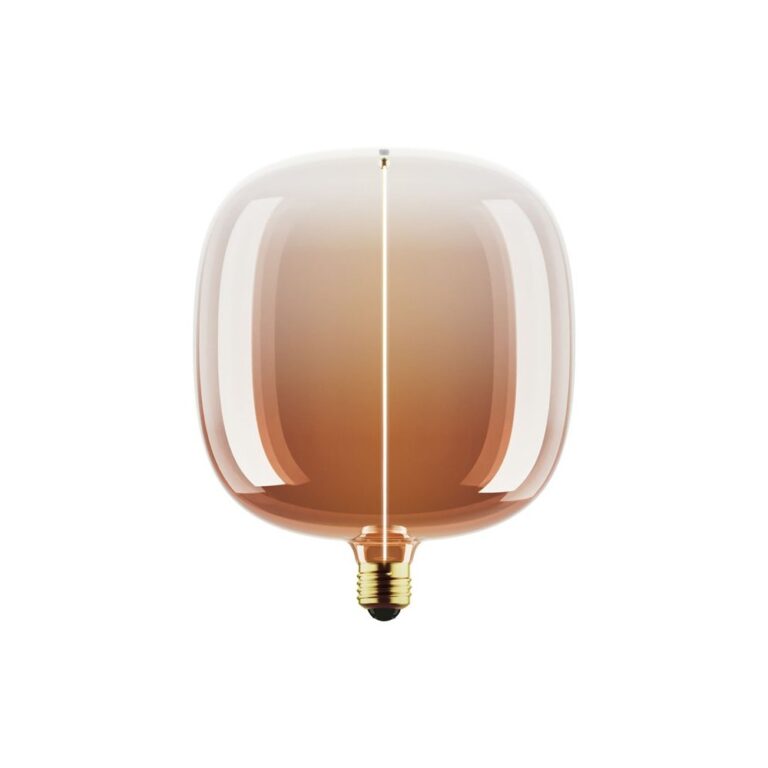 E27 4,8W dæmpbar LED pære - Big Flex Magnetic, 1800K, Tea brown, 200lm