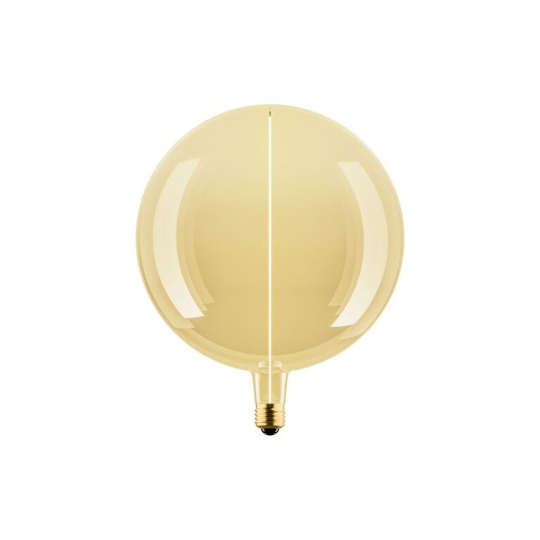 E27 4,8W dæmpbar LED pære - G200, Gold, Flex Magnetic, 1800K, 200lm