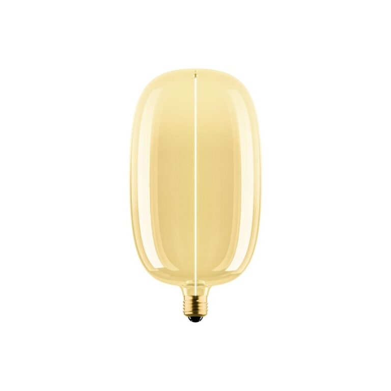 E27 4,8W dæmpbar LED pære - WG145, Gold, Filament Flex Magnetic, 1800K, 200lm