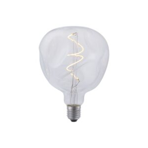 E27 4W XL Flex Mystery LED pære - G125, filament, dæmpbar, 2200K, klar glas
