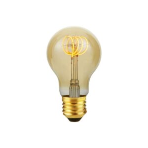E27 4W dæmpbar LED filament pære - A60, Flex, Gold, 2000K, 210lm