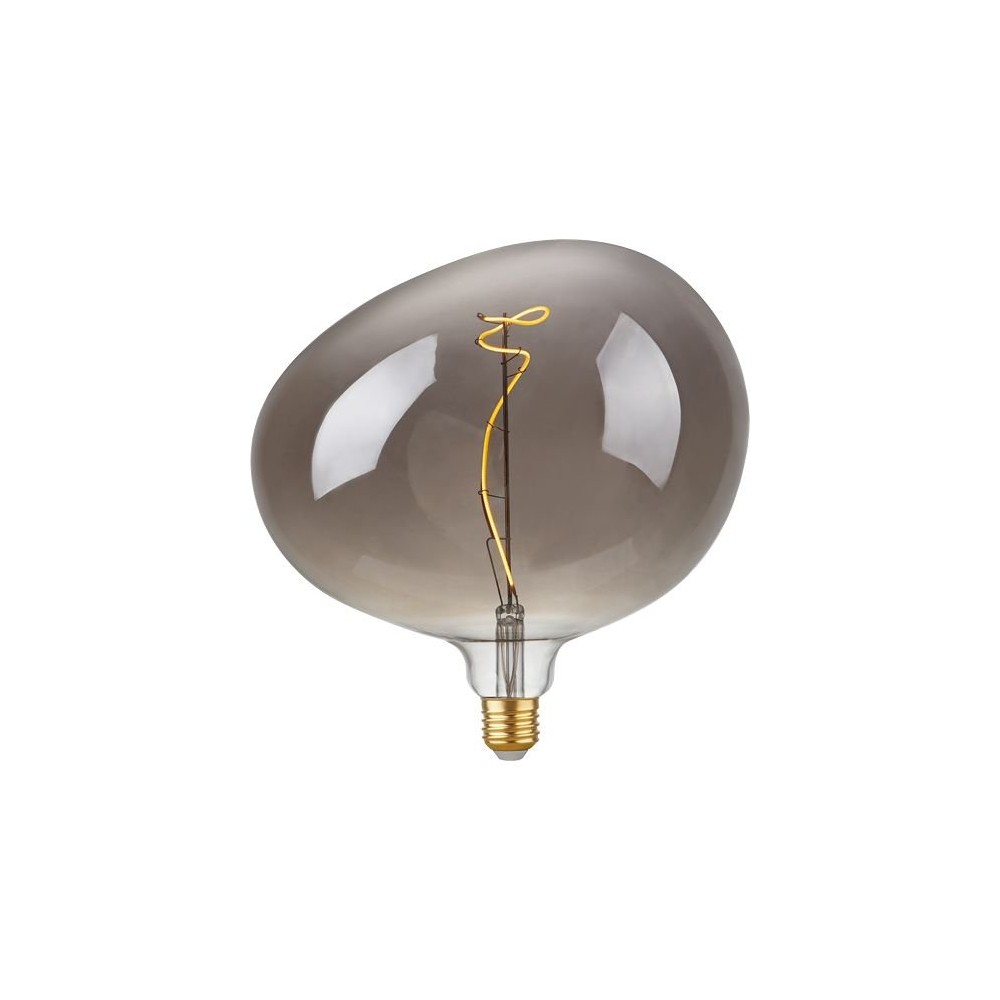 E27 4W dæmpbar LED filament pære - G220, Flex Snoopy, Smoke, 2200K, 130lm