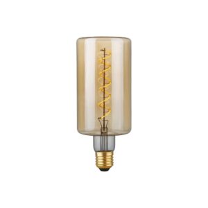 E27 4W dæmpbar LED pære - Filament Flex Bottle, 240lm, 2200K, Guld glas