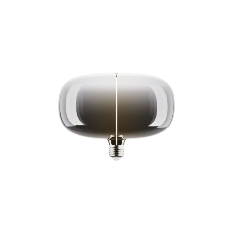 E27 4W dæmpbar LED pære - P215, 1800K, Smoke, Flex Magnetic, 60lm