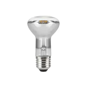 E27 5,5W dæmpbar LED filament pære - R63, 400lm, 2500K, klar glas