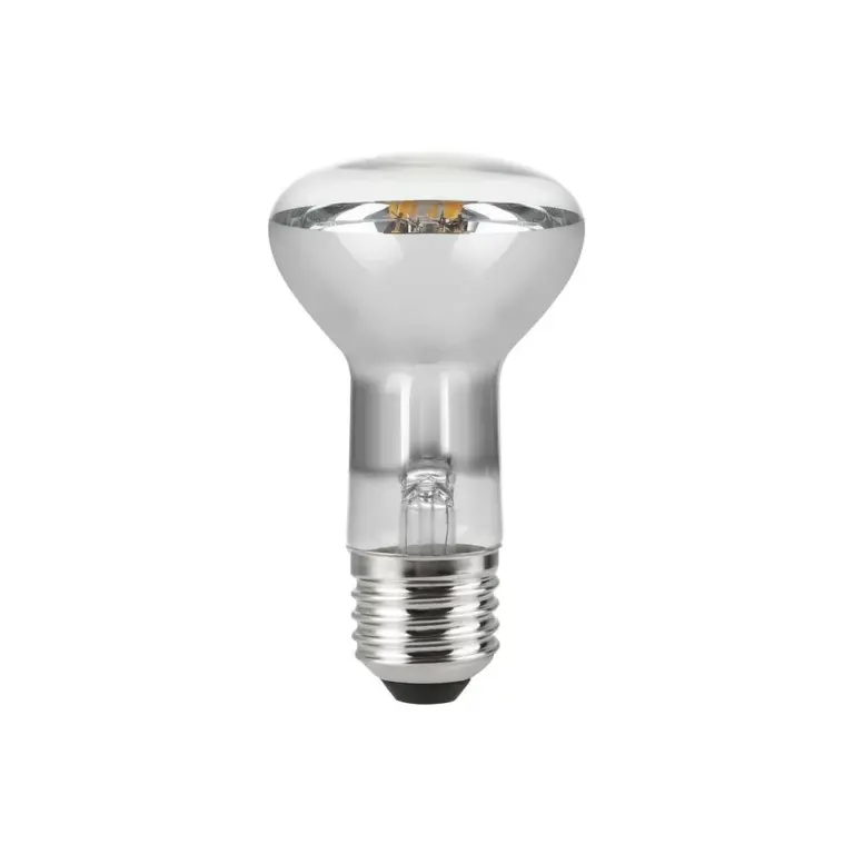 E27 5,5W dæmpbar LED filament pære - R63, 400lm, 2500K, klar glas