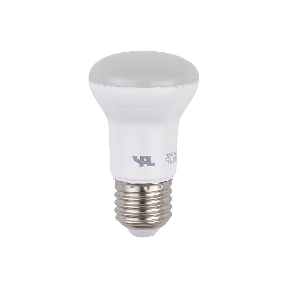 E27 6W dæmpbar LED pære - R50, 480lm, 2700K