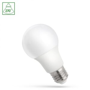 E27 7W LED pære - 4000K, 620lm, A60