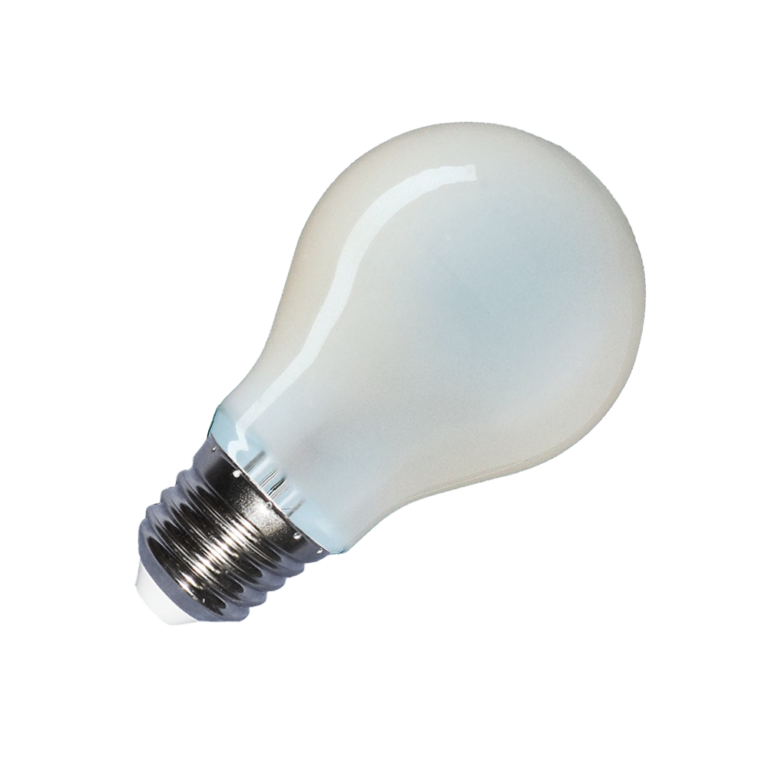 E27 8W LED pære - Kultråd, matteret, A67