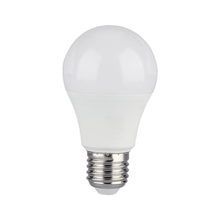 E27 9W LED pære - A60, 806lm, erstatter 60W