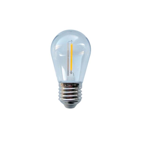 E27 Pære - LED - Filament Pære - 0.3W - 2700K - 3V