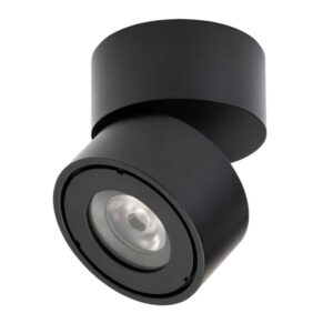 EASY W100 udendørs spot, sort