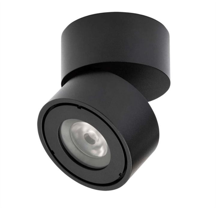 EASY W100 udendørs spot, sort