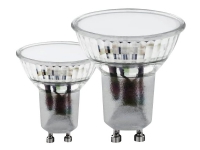 EGLO GU10 LED SMD satineret lyskilde med diffust neutral hvidt lys, 2 styks pakke